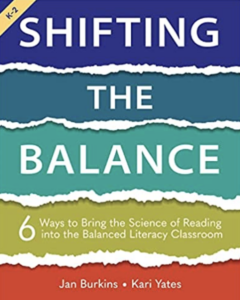 "Shifting The Balance" by Jan Burkins and Kari Yates. Our top recommendation for summer reading lists. 