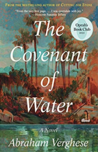 Cover of Abraham Verghese's book "The Covenant of Water"