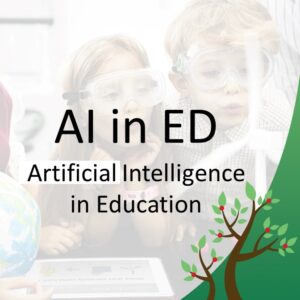 Cover image for accredited online professional development course "AI in ED"